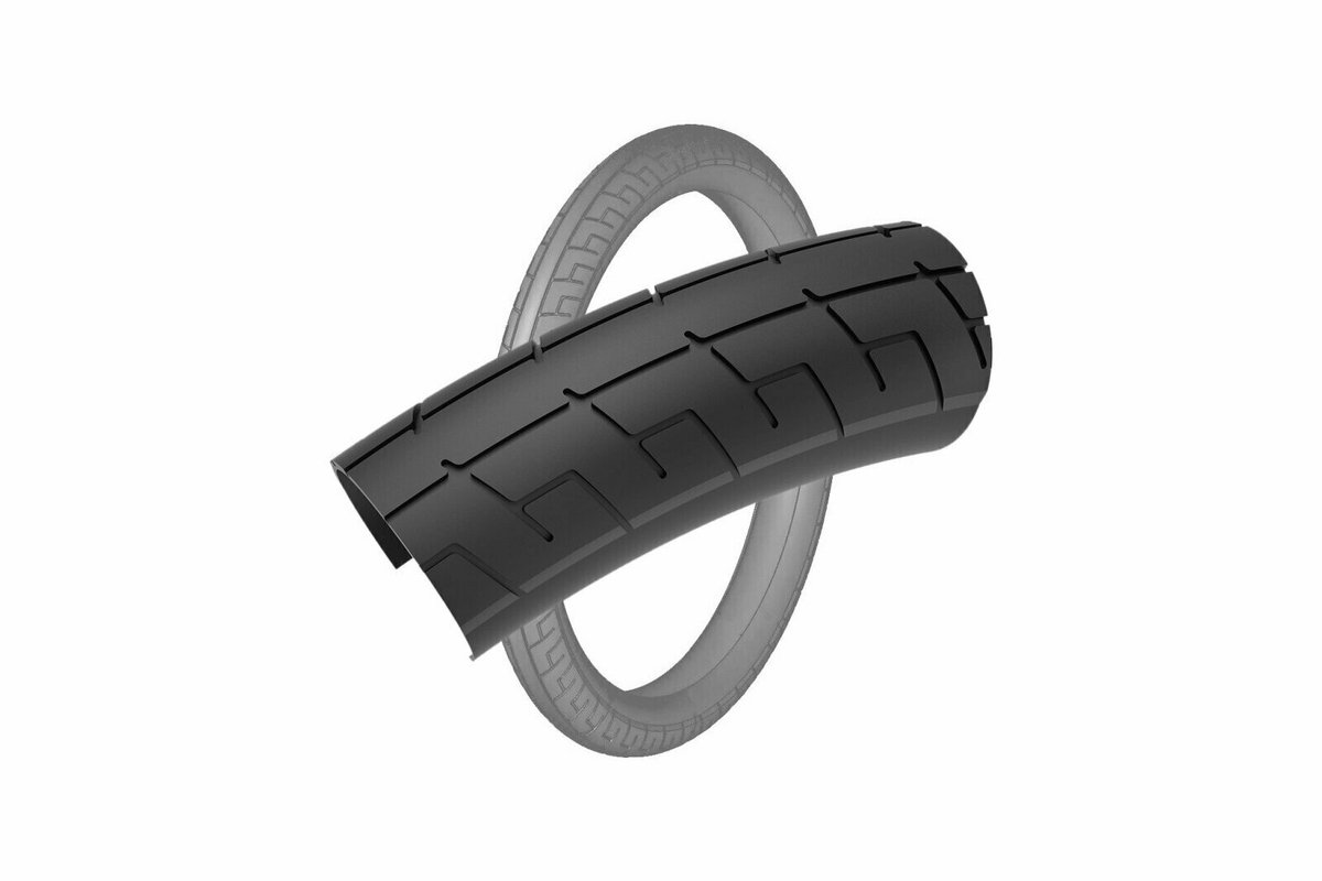 Sunday Street Sweeper V2 20´´ X 2.40 Stevige Urbanband Zilver 20´´ x 2.40 Fiets kopen online