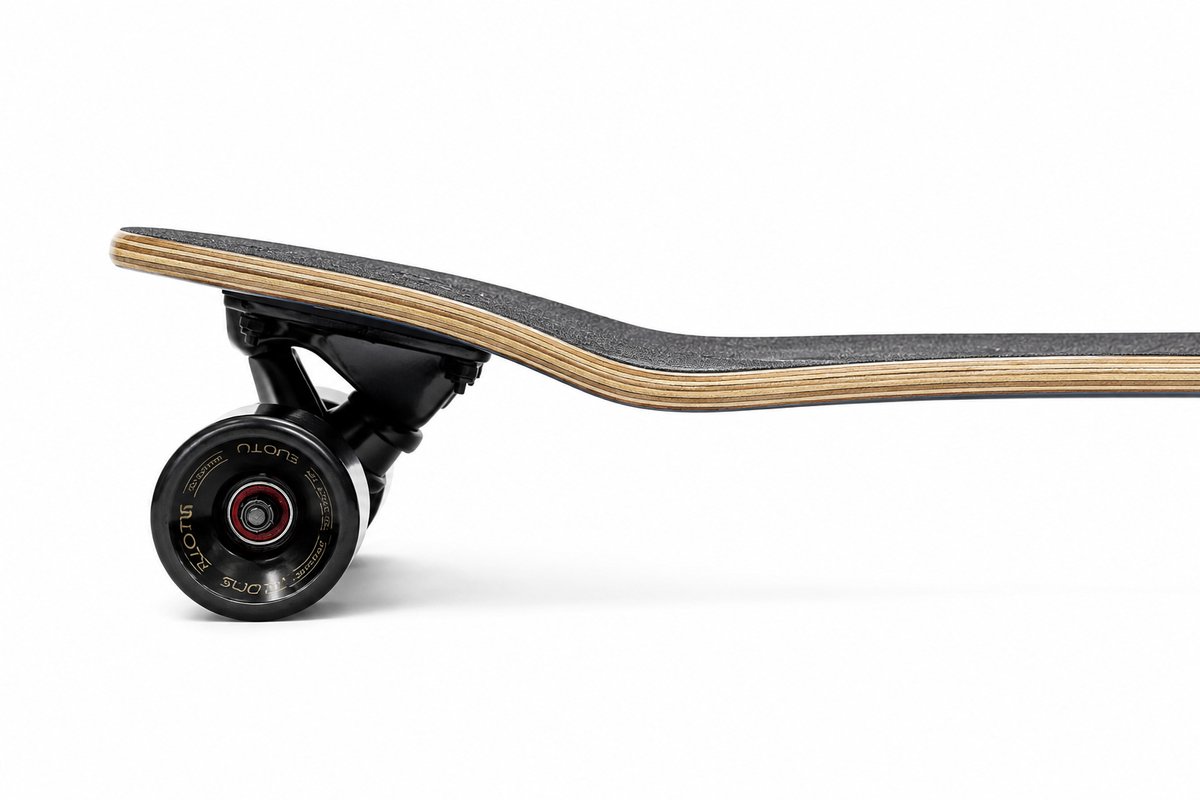 suotu skateboard longboard 104 5x25x10cm abec 9 schokabsorptie jongens meisjes volwassenen skateboards