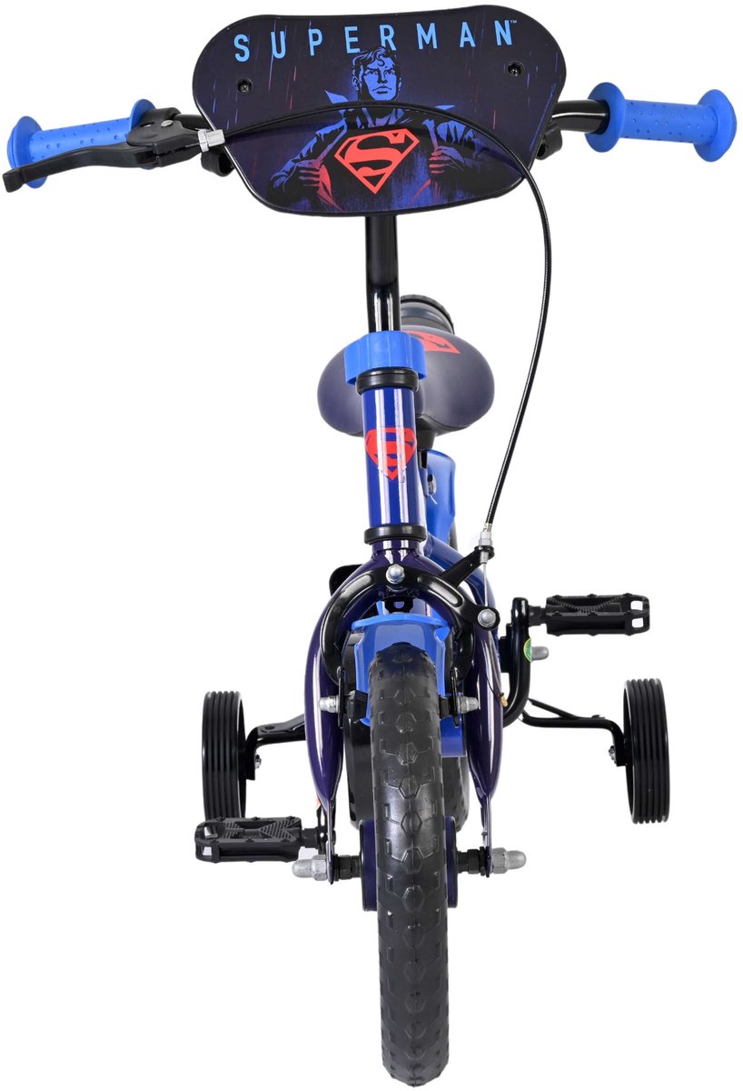 Superman Kinderfiets - Jongens - Mag Wheels - 12 inch - Blauw Kinderfiets kopen online