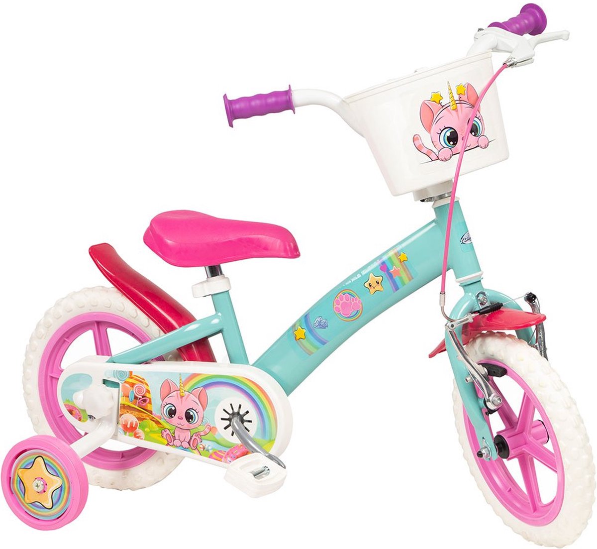 Toimsa Bikes Rider Bike 12´´ Hello Kitty Fiets Groen 3-4 Years Jongen Kinderfiets kopen online
