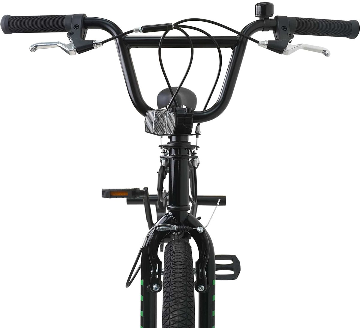 vidaXL - BMX - Fiets - 20 - Inch - voor - kinderen - ouder - dan - 9 - jaar - Zwart Fiets kopen online