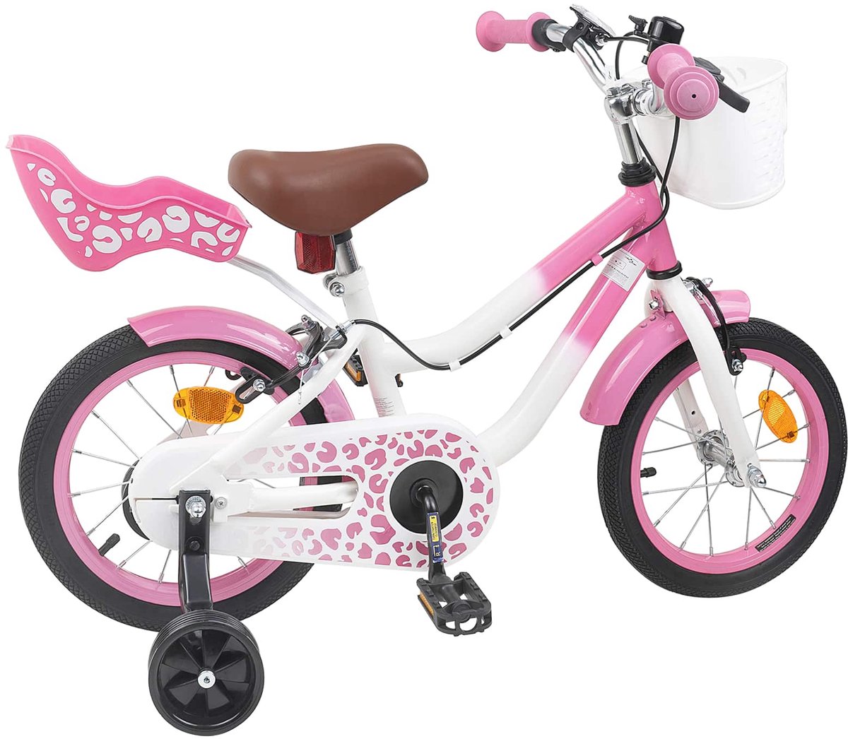 vidaXL - Kinderfiets - Met - Zijwieltjes - 12 - Inch - voor - 2-4 - jaar - oud Fiets kopen online