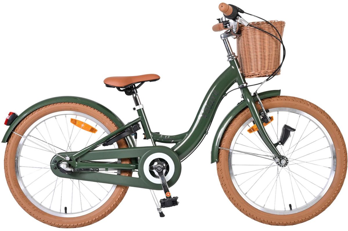 Volare Ashley Kinderfiets - Meisjes - 20 inch - Groen - Nexus 3 Kinderfiets kopen online