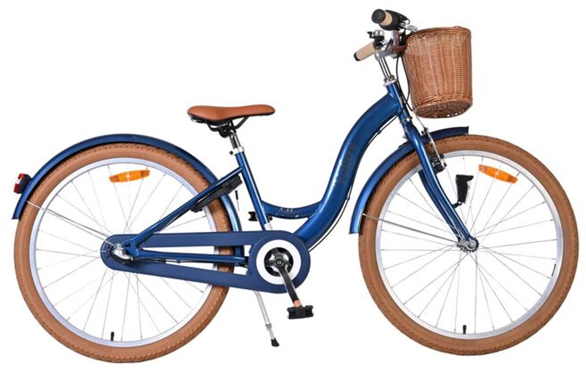 Volare Ashley Kinderfiets - Meisjes - 24 inch - Blauw Kinderfiets kopen online