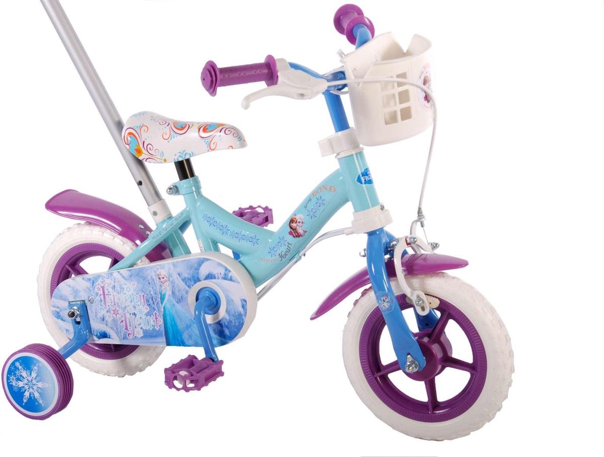 Volare Disney Frozen - Kinderfiets - Meisjes - Lichtblauw - 10 Inch Kinderfiets kopen online