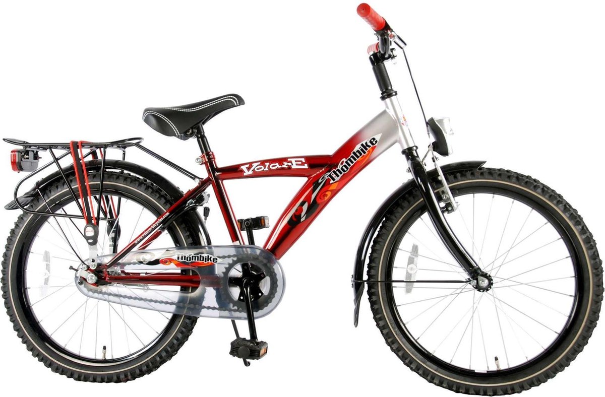 Volare Thombike - Fiets - Jongens - Rood - 20 Inch Kinderfiets kopen online
