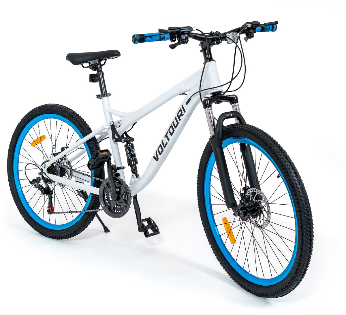VOLTOURI Mountainbike 26” - 21 Versnellingen Shimano - Wit Fiets kopen online