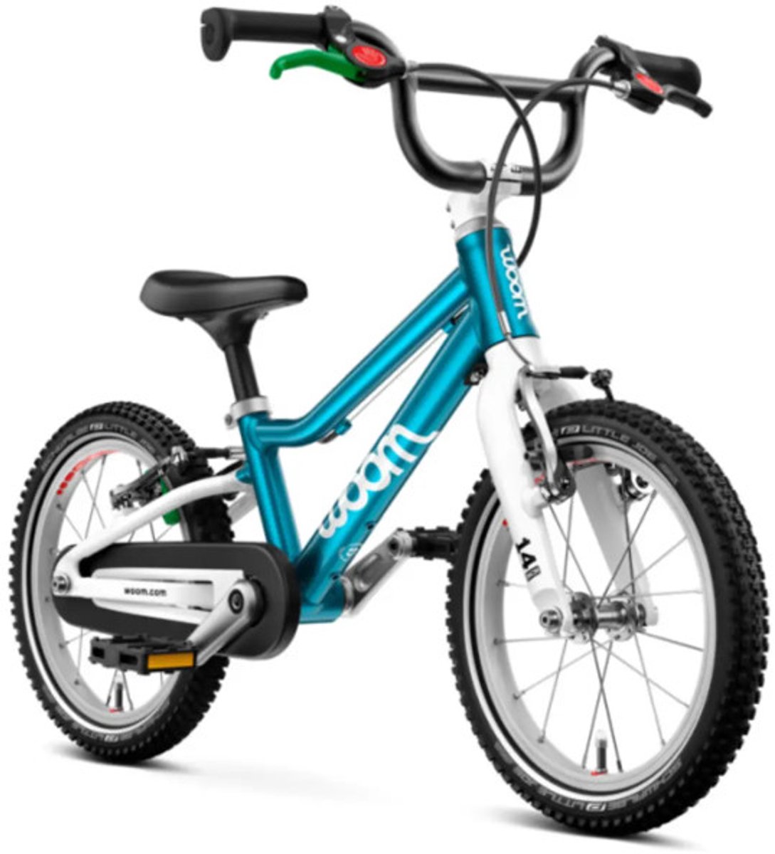 Woom Go 2 14" Metallic blue Kinderfiets kopen online