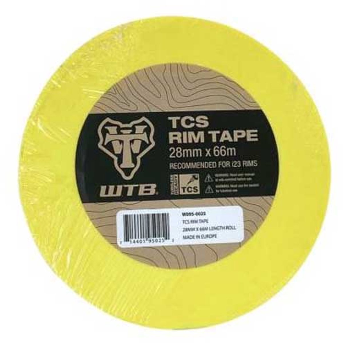 Wtb Tcs Tubeless Velglint 66 M Goud 25 mm Fietswiel kopen online