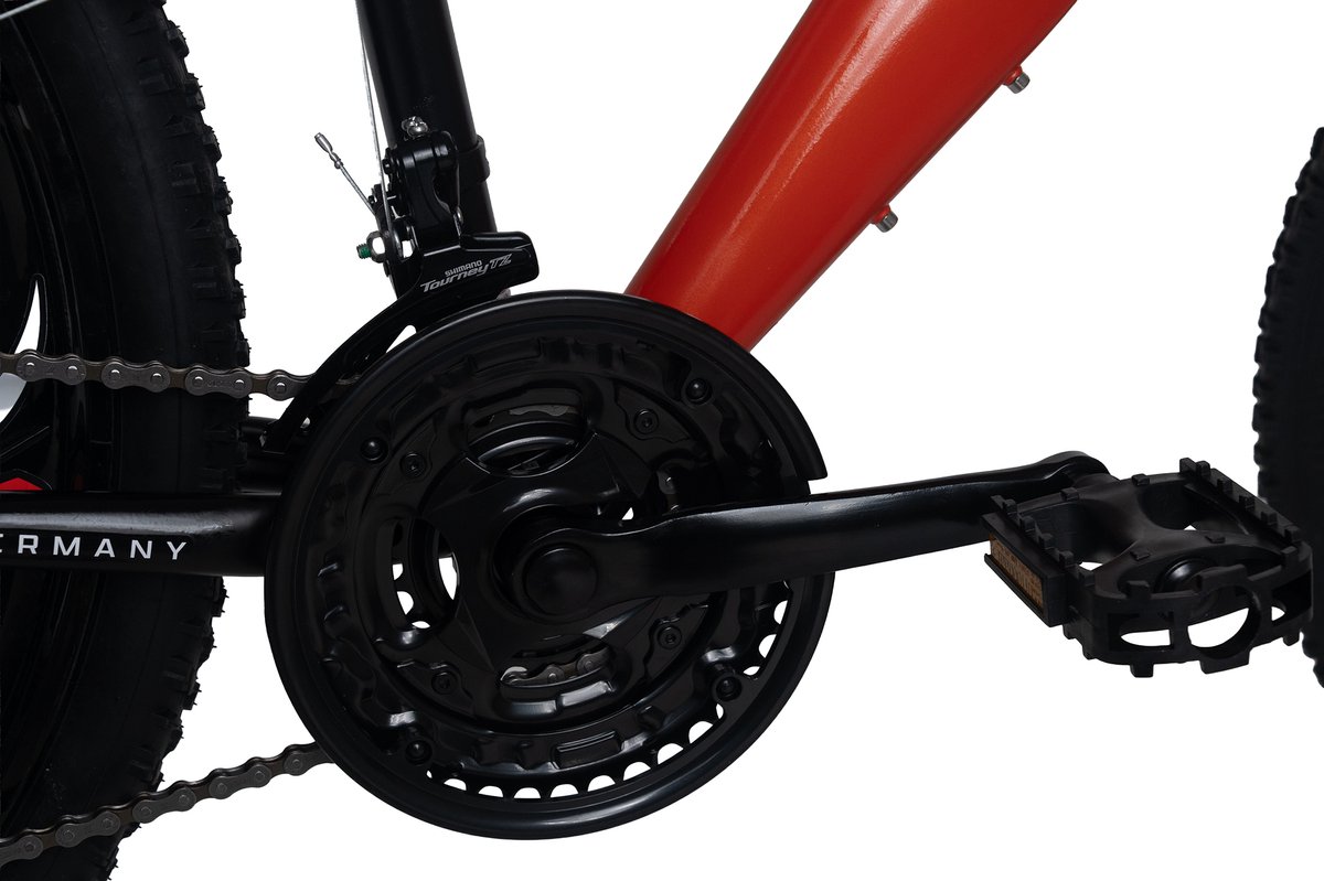wyld fully mountainbike 26 bliss oranje 21 versnellingen framemaat 47 cm magnesium wielen