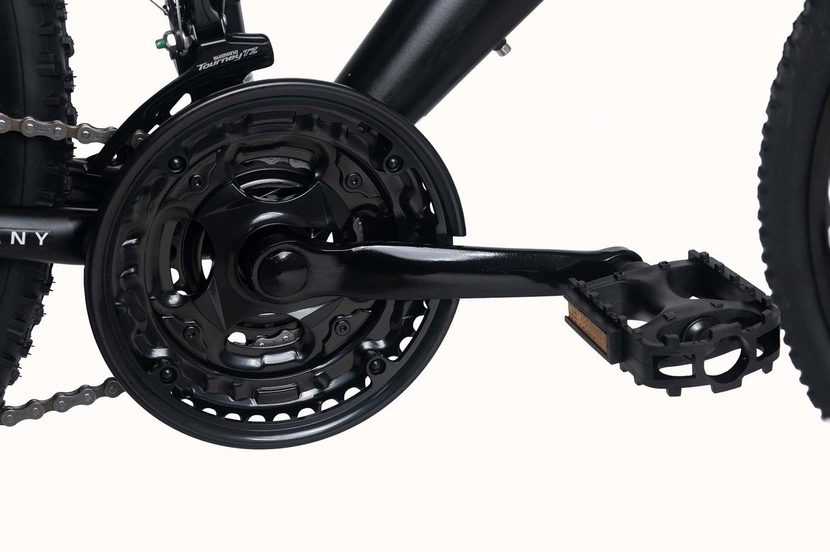 wyld fully mountainbike 26 bliss zwart geel 21 versnellingen framemaat 47 cm magnesium wielen