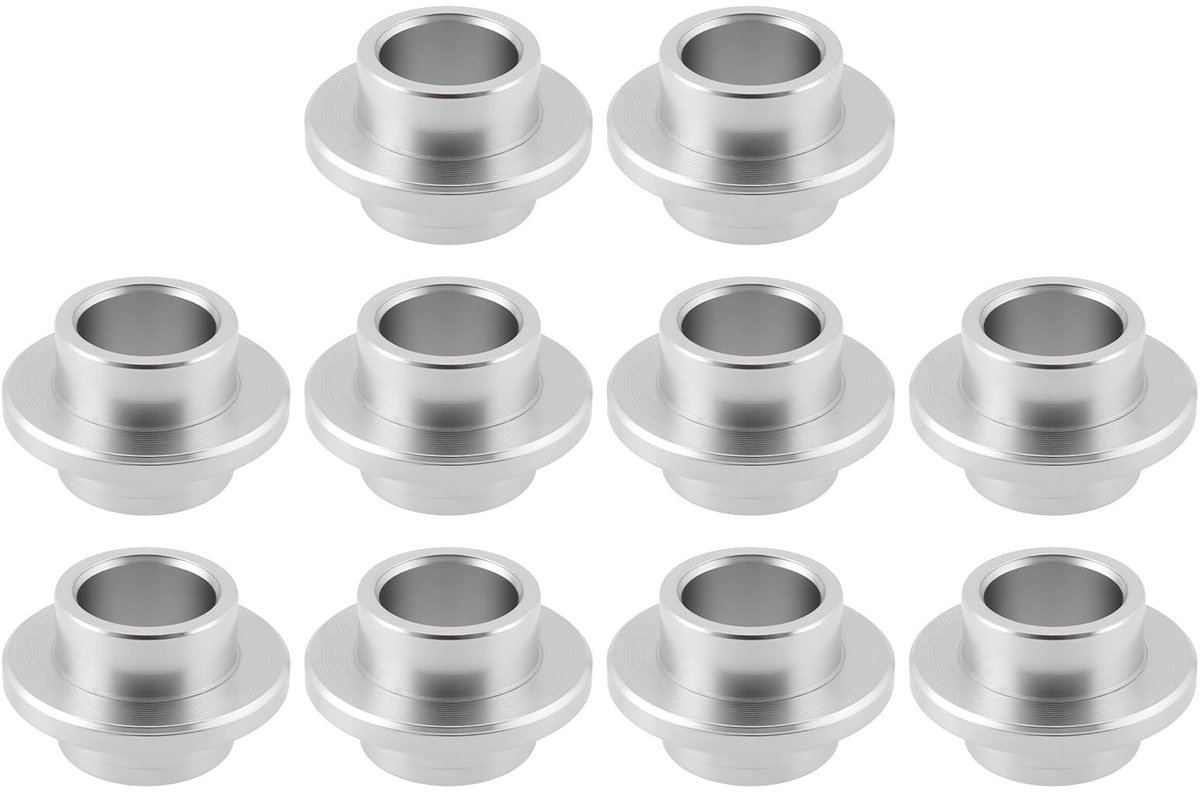 ZEYNOMAX- Lager Spacer 10.3mm - 5 Stuks - Geschikt voor Stunt Scooter - Voor Wielen van Koffers/Rolschaatsen - Buiten-/Binnen Diameter 17/8.3mm - Zorgt voor Soepele Rotatie - Aspa Step kopen online