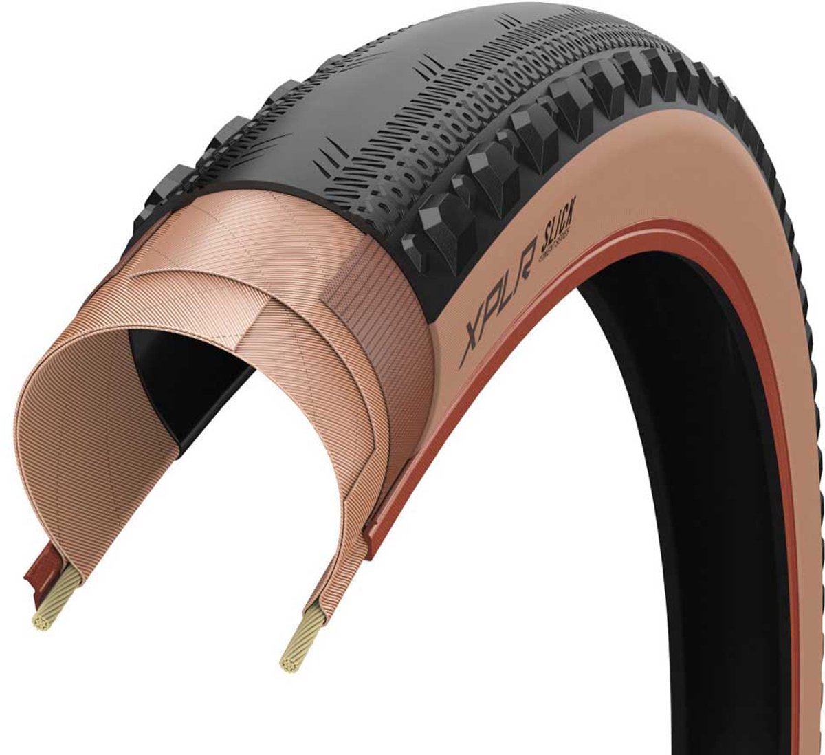 Zipp Xplr Slick Tubeless 700 X 45 Stijve Gravelband Zilver 700 x 45 Fiets kopen online