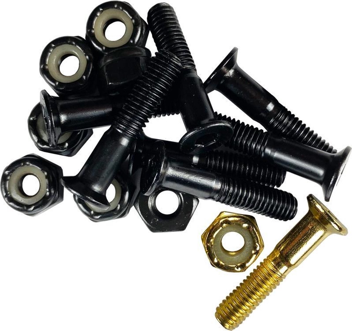 1" Allen hardware (Black/Gold) Skateonderdeel kopen online