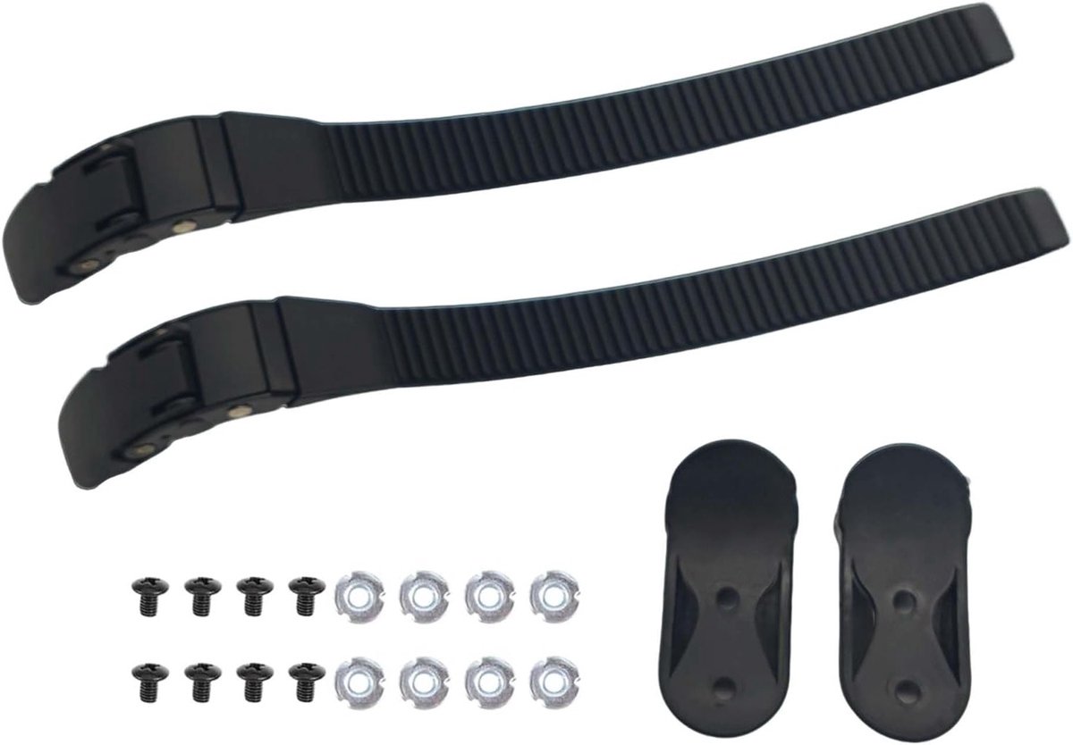2 Stuks Bevestigingsriemen voor Skates, Reserveonderdelen, Skateaccessoires met Schroeven en Moeren voor Buckle Vervanging Skateonderdeel kopen online