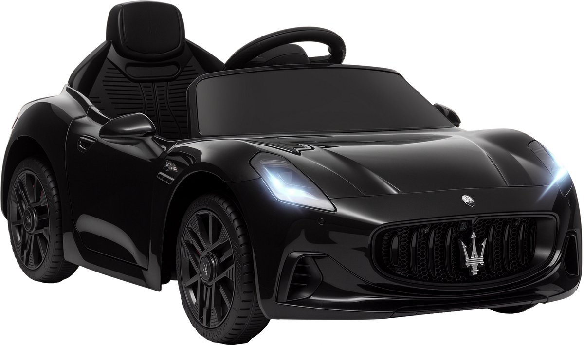 AIYAPLAY - Elektrische kinderauto - PP - 98x59x43cm - Zwart Speelgoedaccuvoertuig kopen online