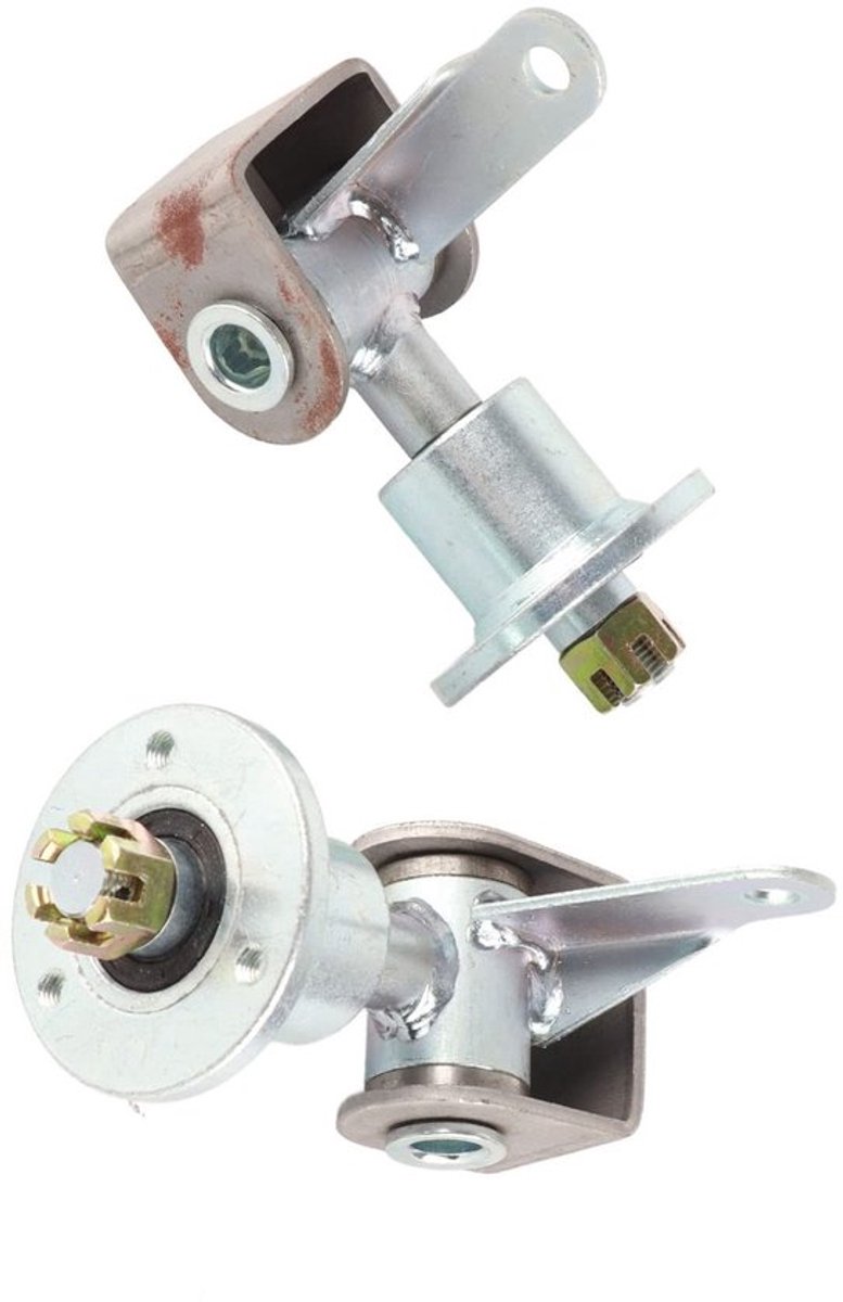 Allecto - Go Kart Wielen - Duurzame Voorwielas - Met 17mm Spindel en Buitenspeelvoertuigaccessoire kopen online