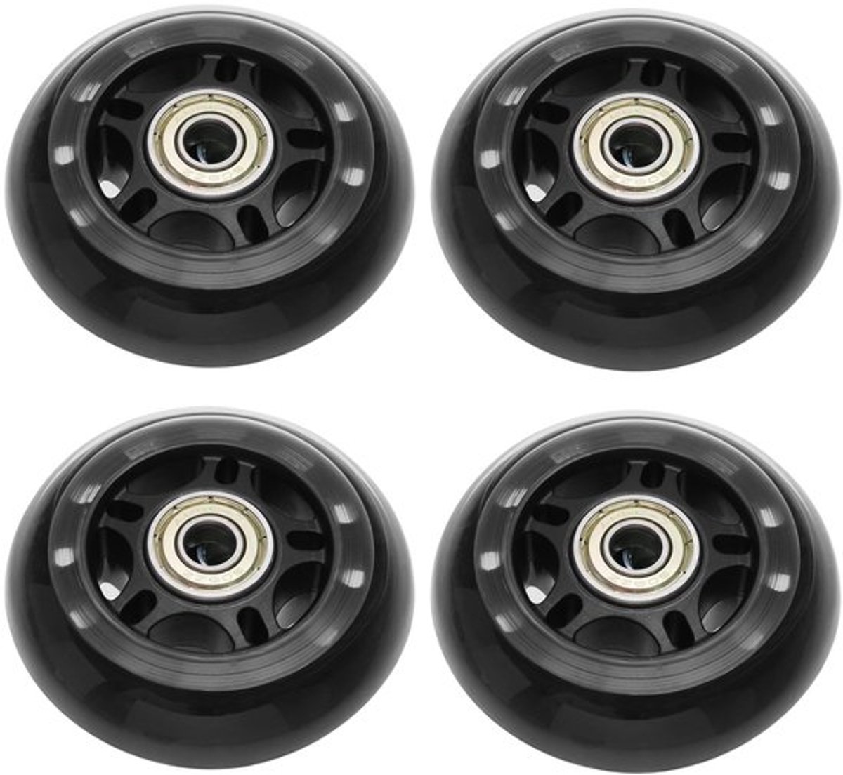 Allecto - Pu wielen - 608Zz lagers - Duurzaam en sterk - 72x24mm Skateonderdeel kopen online