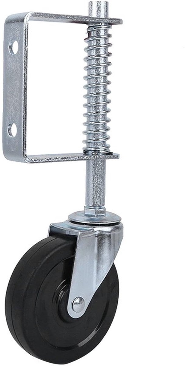 allecto spring loaded gate wheels 50 kg caster robuuste wielen