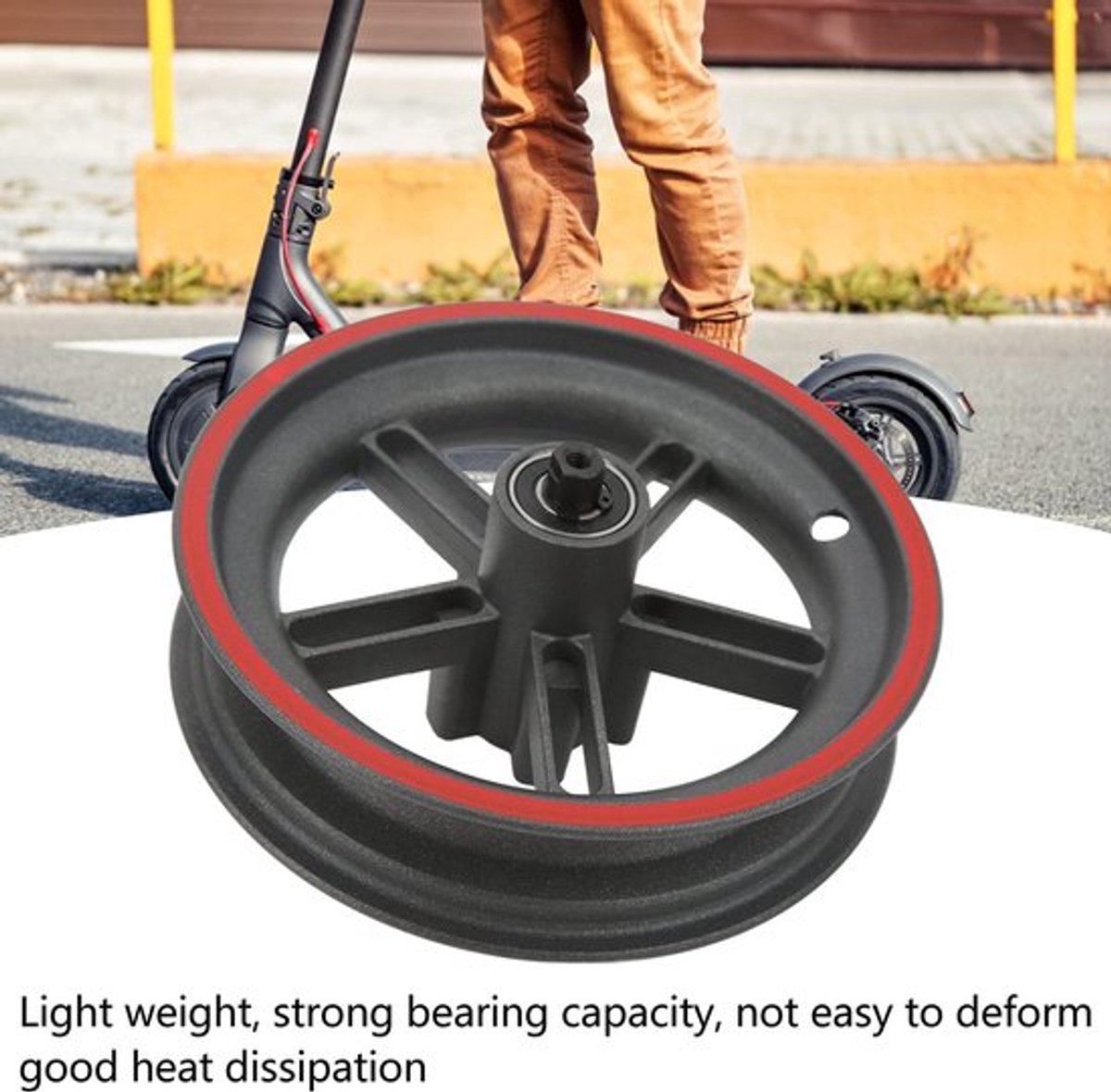 aluminium e scooter achterwielnaaf voor xiaomi m365