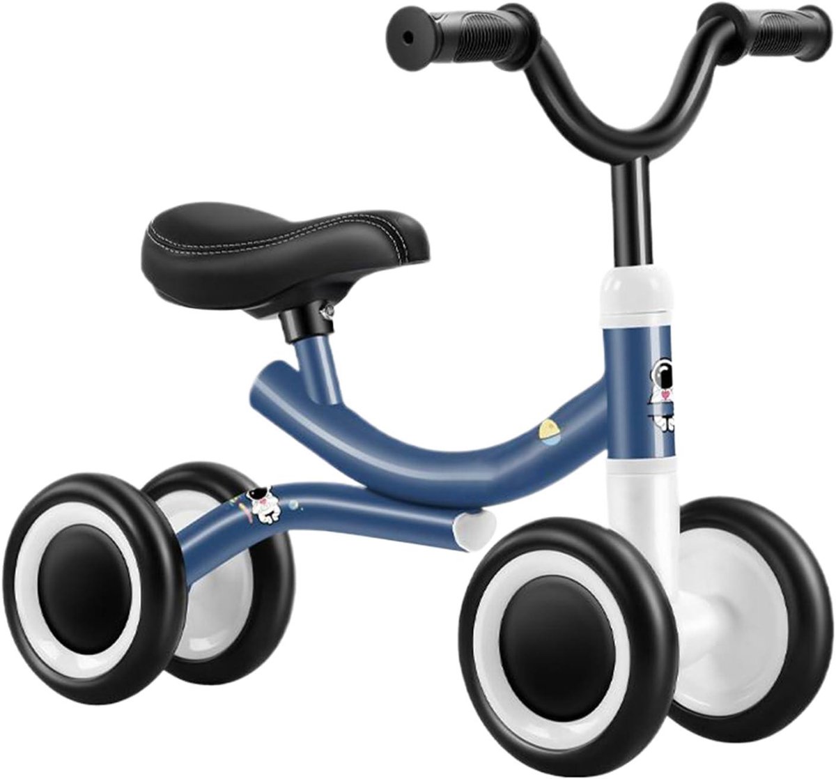 Baby Driewieler - Loopfiets Peuters - Buiten Spelen - Stabiel Vierwielonderstel - 48x34x16cm - Enkel kenmerk Driewieler kopen online