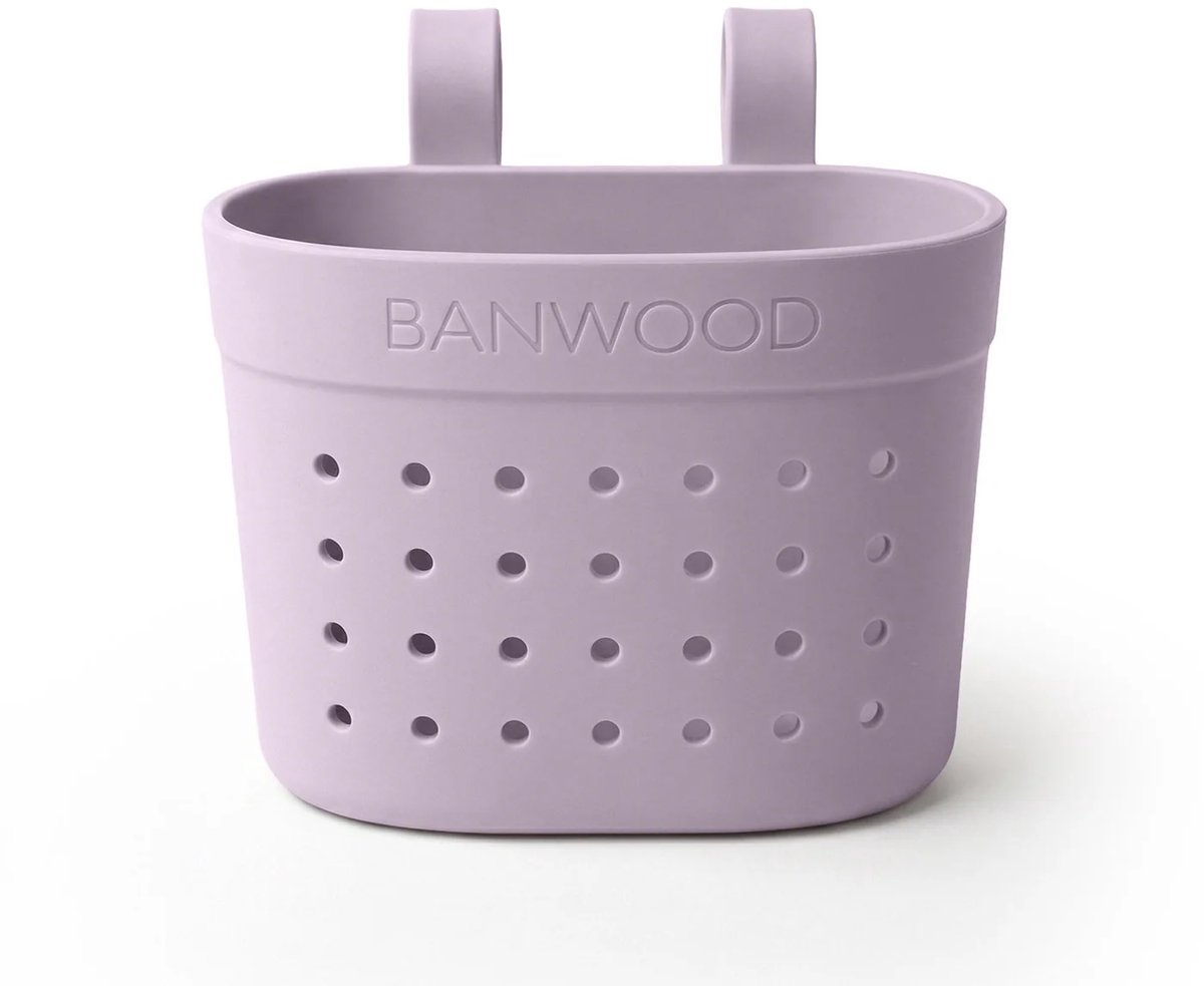 banwood pin ride basket fietsmandje mandje voor stepjes lavender paars