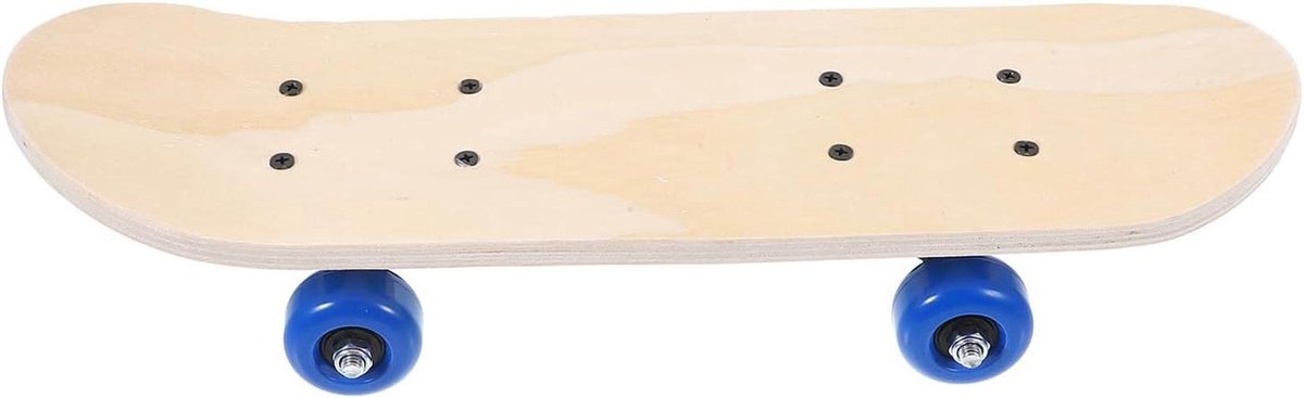 Blank Skateboard Deck - DIY Board - Creatief Knutselen - Esdoornhout Constructie - 43 x 12.5 cm - Beige Skateonderdeel kopen online