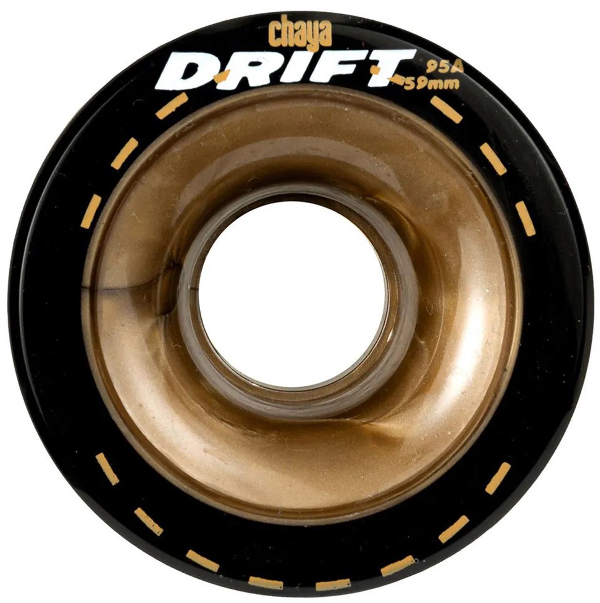Chaya Drift Schaatswielen Goud 65 mm / 95A Skateonderdeel kopen online