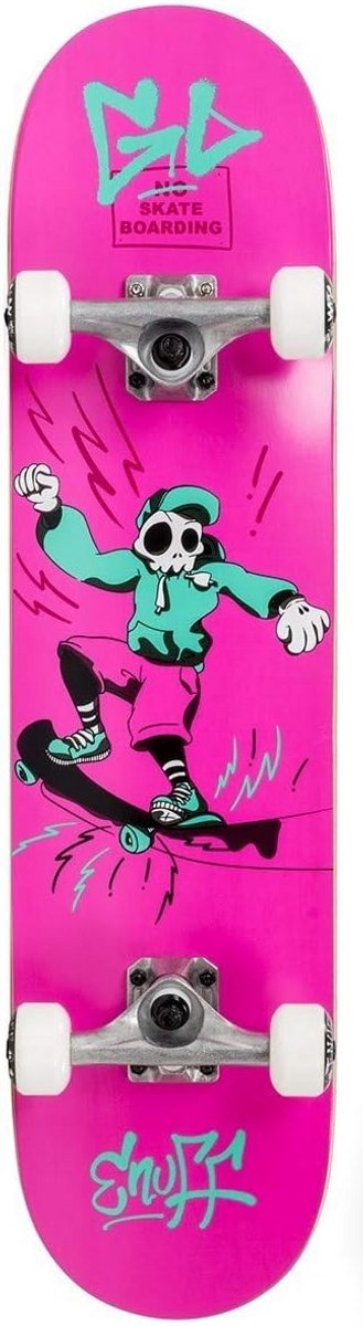 Compleet Skateboard - Beginners Board - Buiten Spelen - Klaar voor Gebruik - 7.75 Inch - Roze Skateonderdeel kopen online