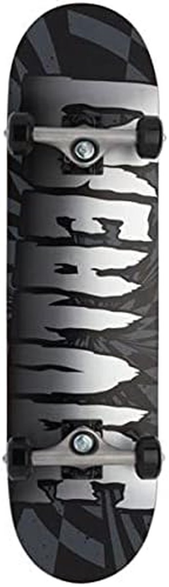 compleet skateboard beginnersboard straat skate metallic logo print 7 75 inch breed multicolor