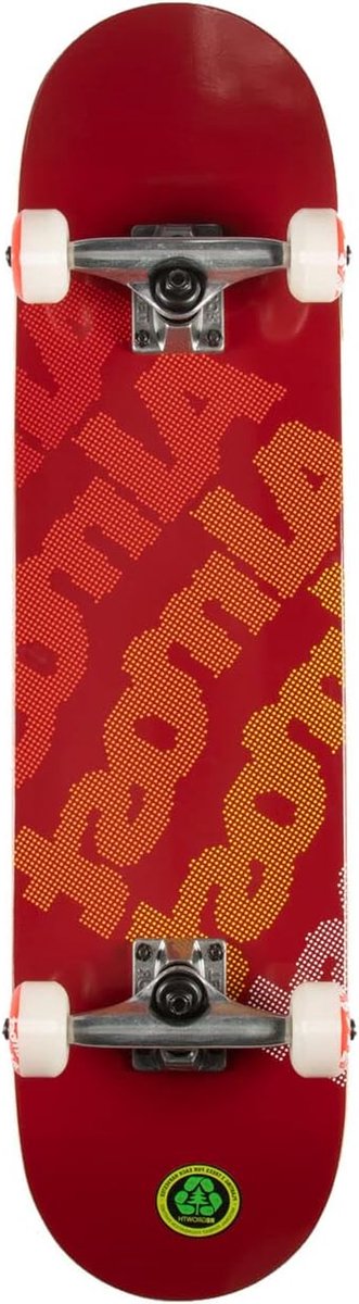 Compleet Skateboard - Beginnersboard - Straat skateboarden - Voorgemonteerd - 775 inch breed - Helder Rood Skateonderdeel kopen online