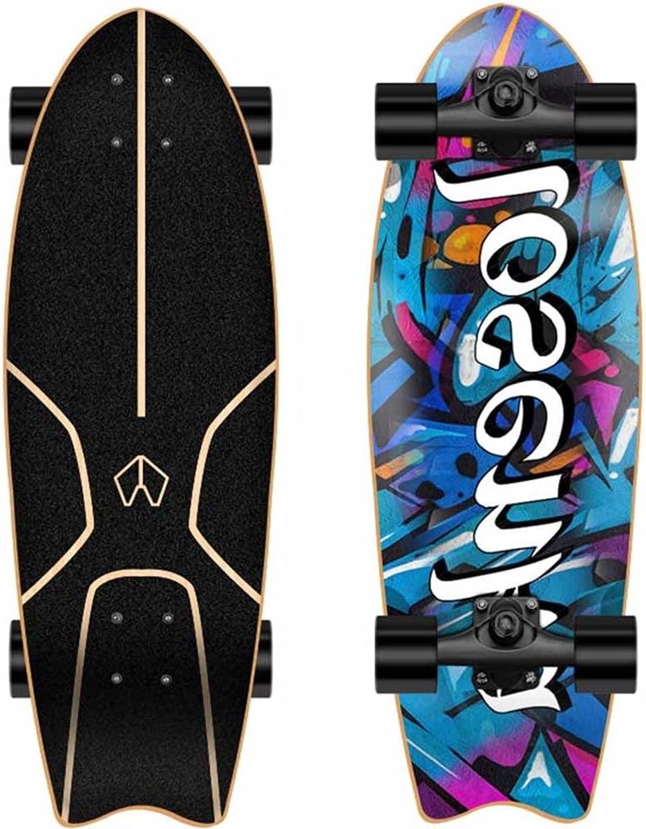 compleet skateboard cruiser board straat cruisen 7 lagen esdoorn 32 x 98 inch patroon 5