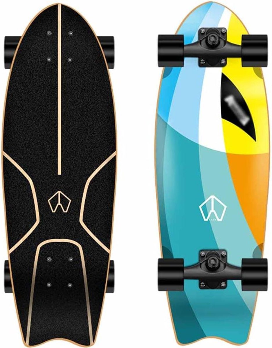 compleet skateboard cruiser board straat gebruik 7 lagen esdoorn 32 x 98 inch patroon 1