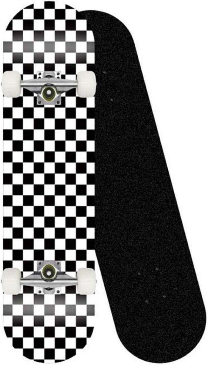 Compleet Skateboard - Esdoorn Hout - Straat Kunst - 7 Lagen Dek - 31x8 Inch - A Skateonderdeel kopen online