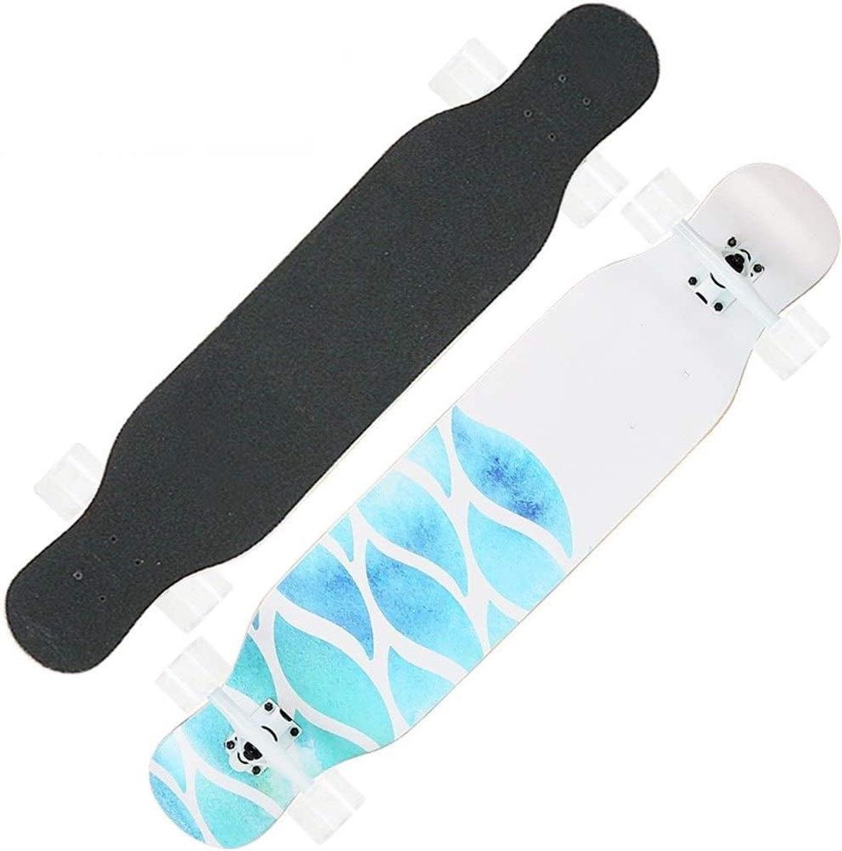 Compleet Skateboard - Longboard Board - Straat Skaten - 7 Lagen Esdoorn Dek - 42 inch - D Skateonderdeel kopen online