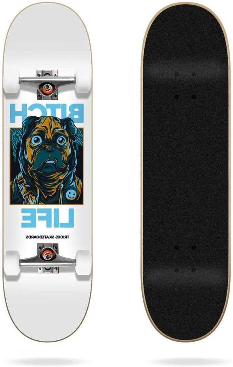 compleet skateboard outdoor board skateboarden buiten harde composiet constructie 7 87 inch breed multicolor
