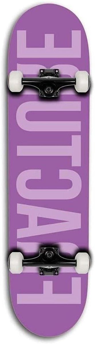 compleet skateboard skate board straat skaten 7 laags esdoorn dek 7 75 inch breed paars