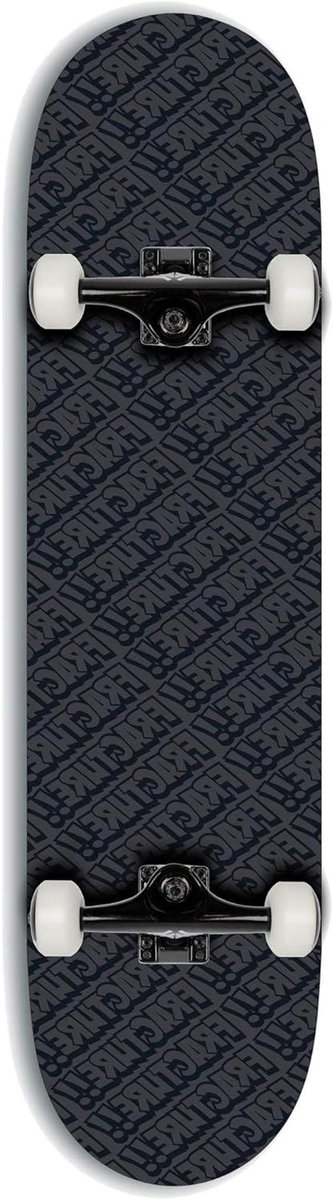 compleet skateboard street board beginnen met tricks 100 canadees esdoorn 8 inch breed zwart