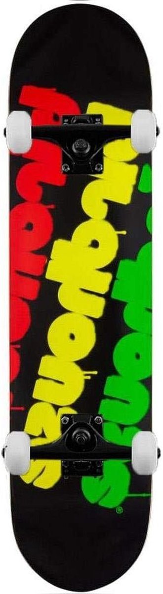 Compleet Skateboard - Streetboard - Straat skateboarden - 7-laags esdoorn dek - 8 inch breed - Rasta Skateonderdeel kopen online