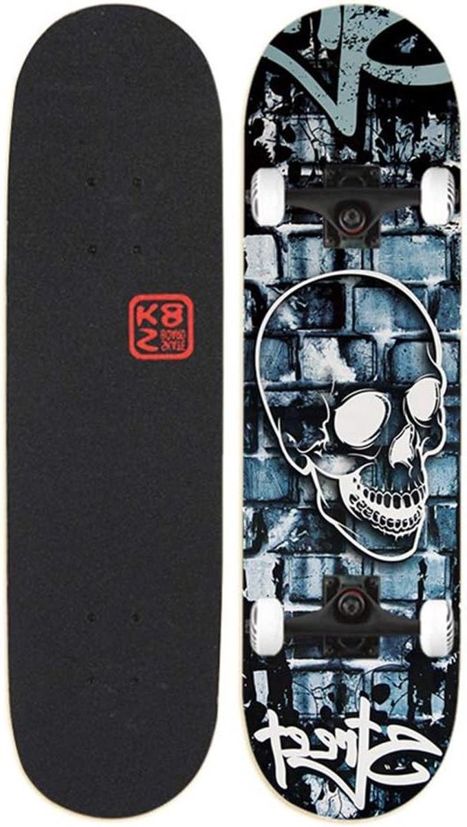 Complete Skateboards - Cruiser Pro Board - Stunt Tricks Doen - Koud Bewerk Dek - 31 x 8 Inch - A Skateonderdeel kopen online