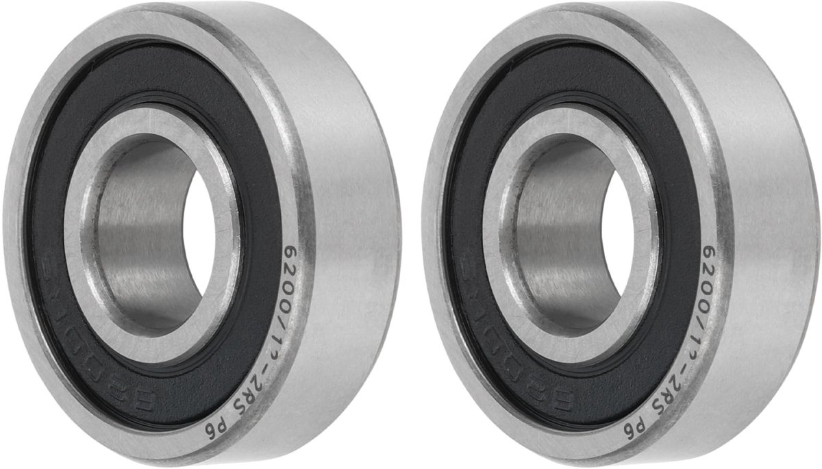 Cosensi - Dailygoods - 2 Stuks Diepe Groefkogellagers 12x30x9mm met Dubbele Afdichting Skateonderdeel kopen online