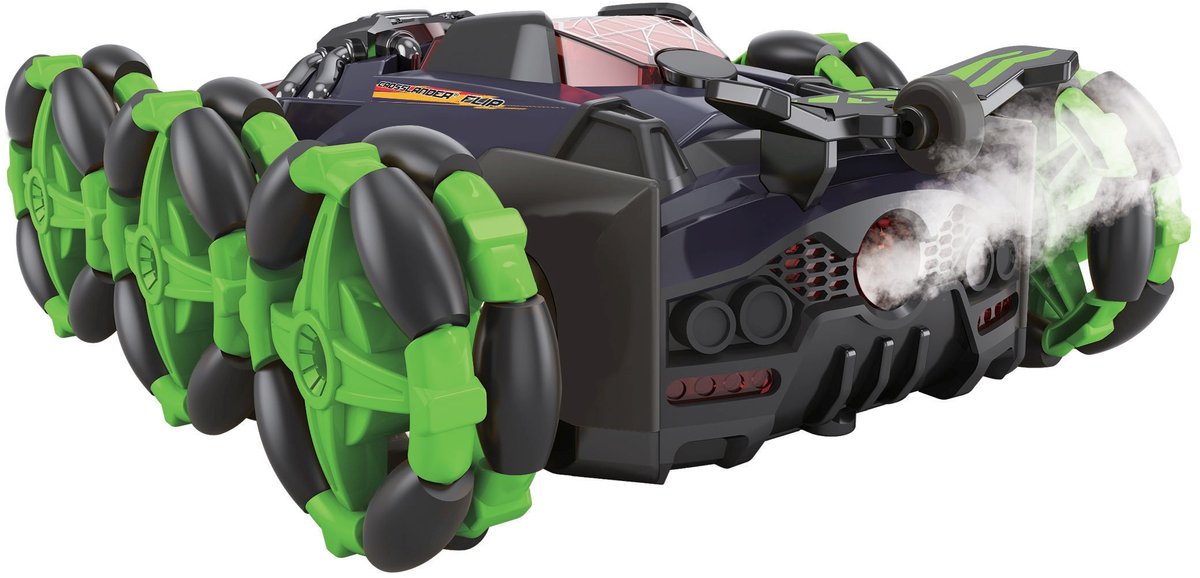 crosslander flip 6 wheels 360 stunts met licht en geluidseffecten