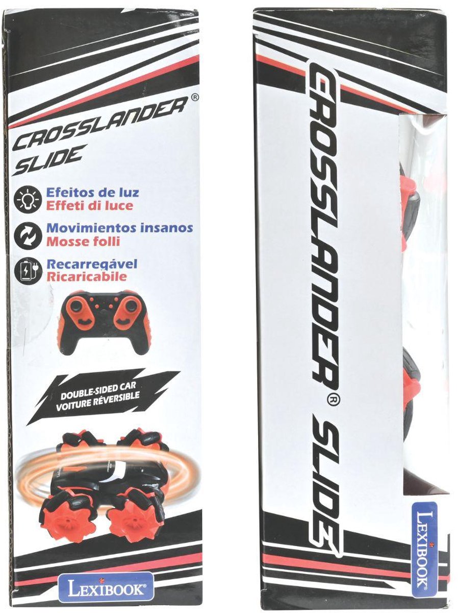 crosslander slide double sided 360 rotation met lichteffecten