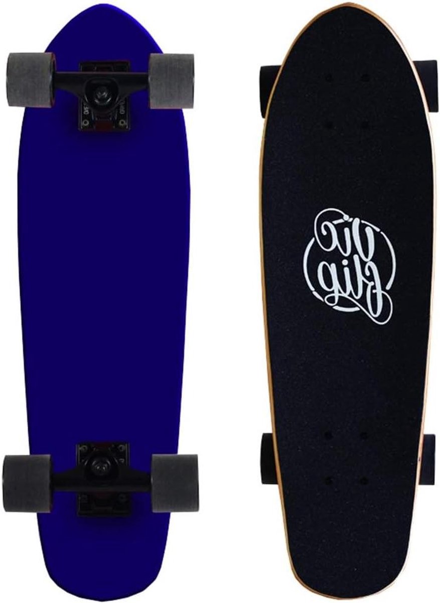 Cruiser Skateboard - Surfboard Skateboard - Stunt Uitvoeren - Dubbele Kick Concave - 72x20cm - Niet gespecificeerd Skateonderdeel kopen online