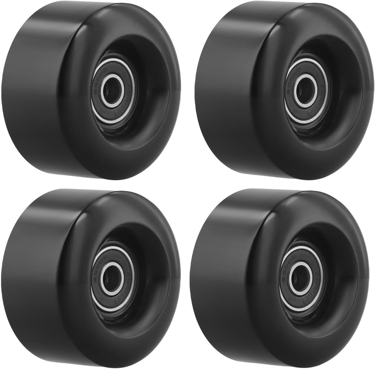 dailygoods set van 4 duurzame pu roller skate wielen 58 x 32mm 82a