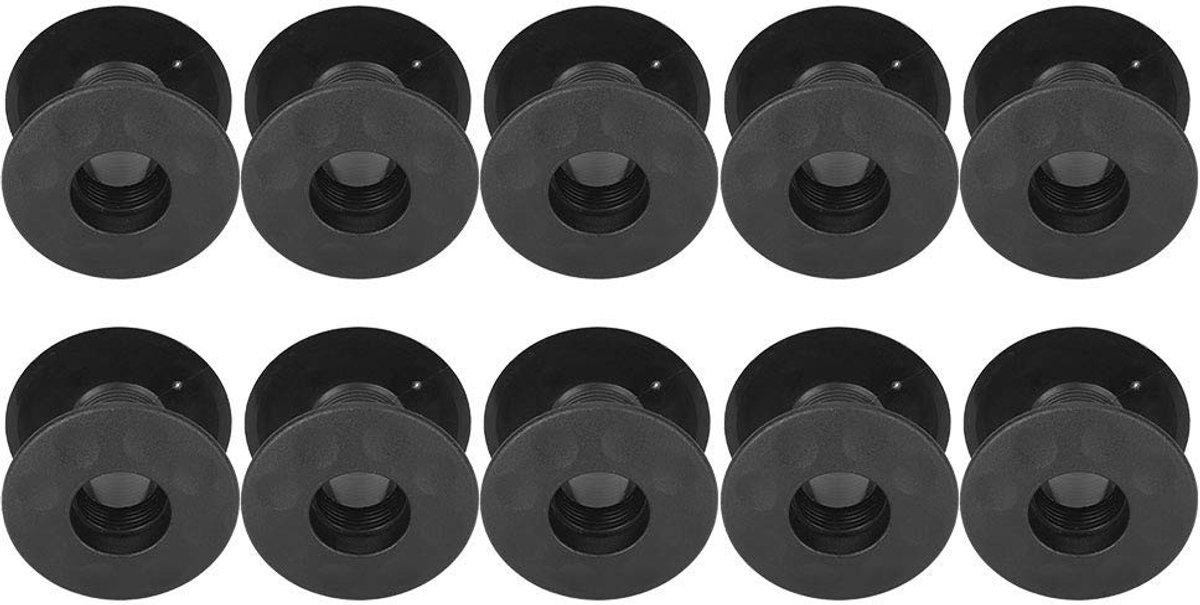 dailygoods tafelvoetbal lagers duurzaam 10 paar lagerstangen tafelvoetbal accessoires milieuvriendelijk materiaal eenvoudig in gebruik speciale structuur tafelvoetbal stangen