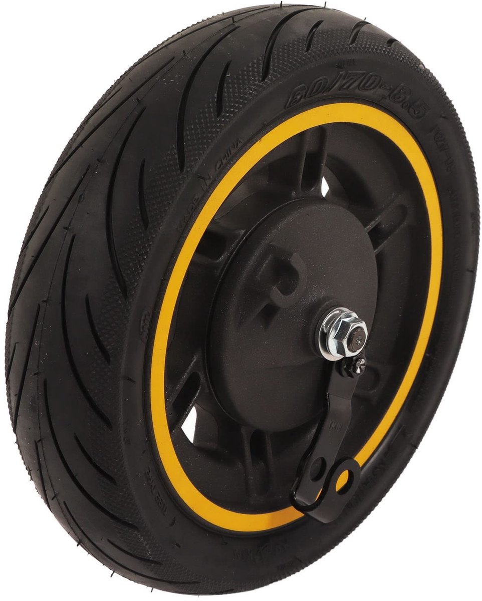 Dailygoody - 10 Inch Elektrische Scooter - Voorwiel Vervanging - Goede Schokabsorptie - 10 Inch - Trommelrem - Geschikt voor Max G30 - Accessoire Buitenspeelvoertuigaccessoire kopen online