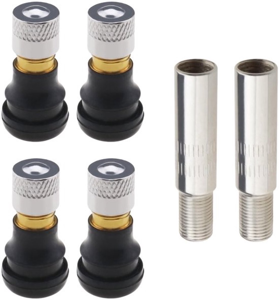 dailygoody scooter tubeless ventielen ventiel stem extenders
