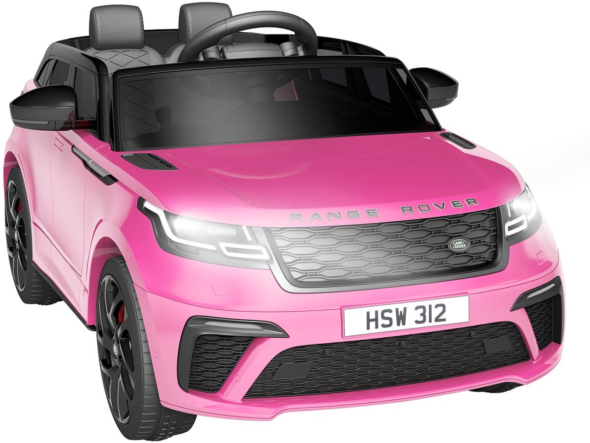 Danky Auto - Elektrische Kinderauto 12V - Roze - Bluetooth - Afstandsbediening - 3-6j Speelgoedaccuvoertuig kopen online