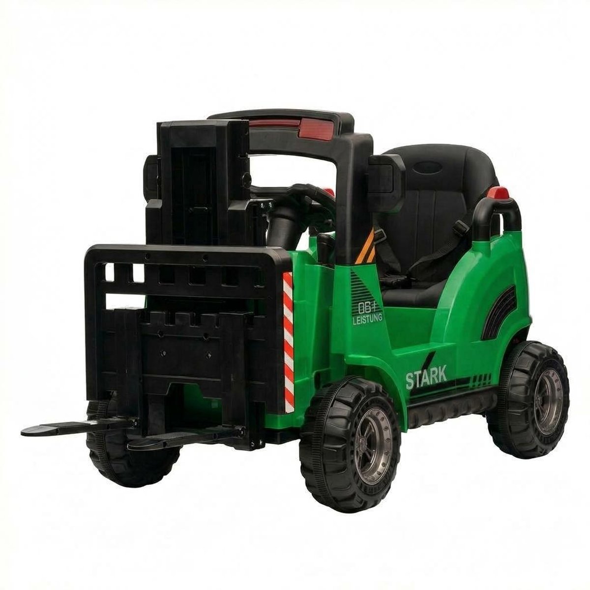 Danky Heftruck - Elektrische Heftruck 12V - Groen - Hefvorken & Pallet - Afstandsbediening - Muziek & USB - Vanaf 3j Speelgoedaccuvoertuig kopen online